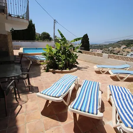 Villa El Atarceder-6 - Sea View With Private Pool In Benissa